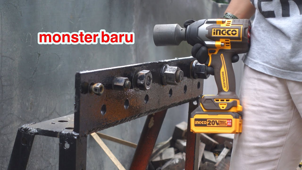 akhirnya keluar juga!! impact wrench terbaru ingco dgn torsi 850nm - INGCO CIWLI2085 CORDLESS IMPACT