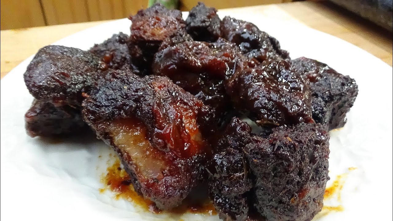 Smoked Pork Belly Burnt Ends