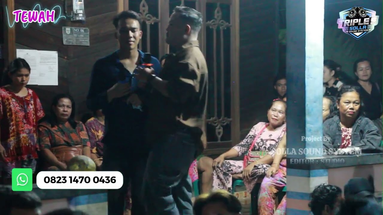 POPO Ft RANGGA - TOR MONITOR KETUA - ACARA PERNIKAHAN AHMAD KIMAKI & OVA FRANSISKA - TEWAH
