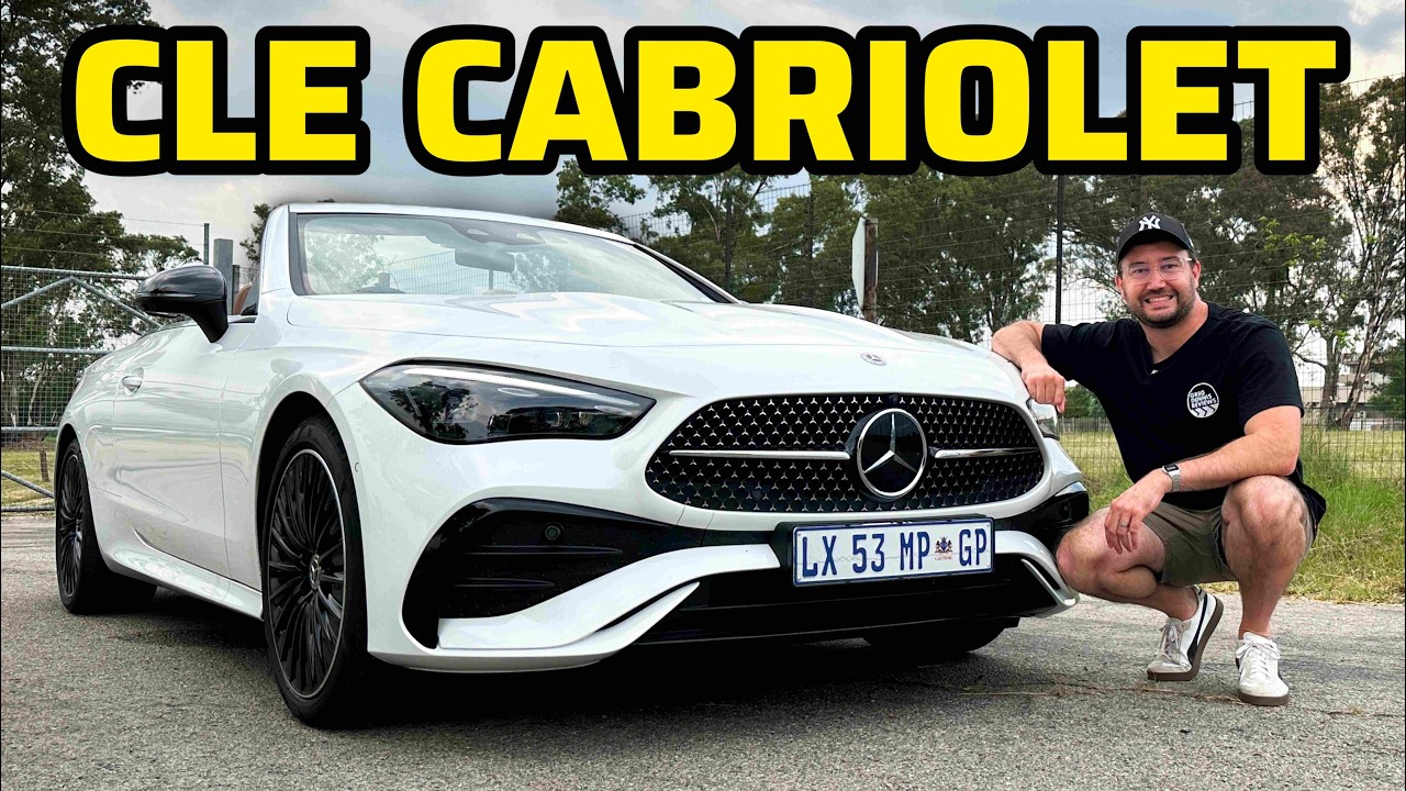 Mercedes Benz CLE Cabriolet Review | Top-Down, Luxury Driving in the CLE200