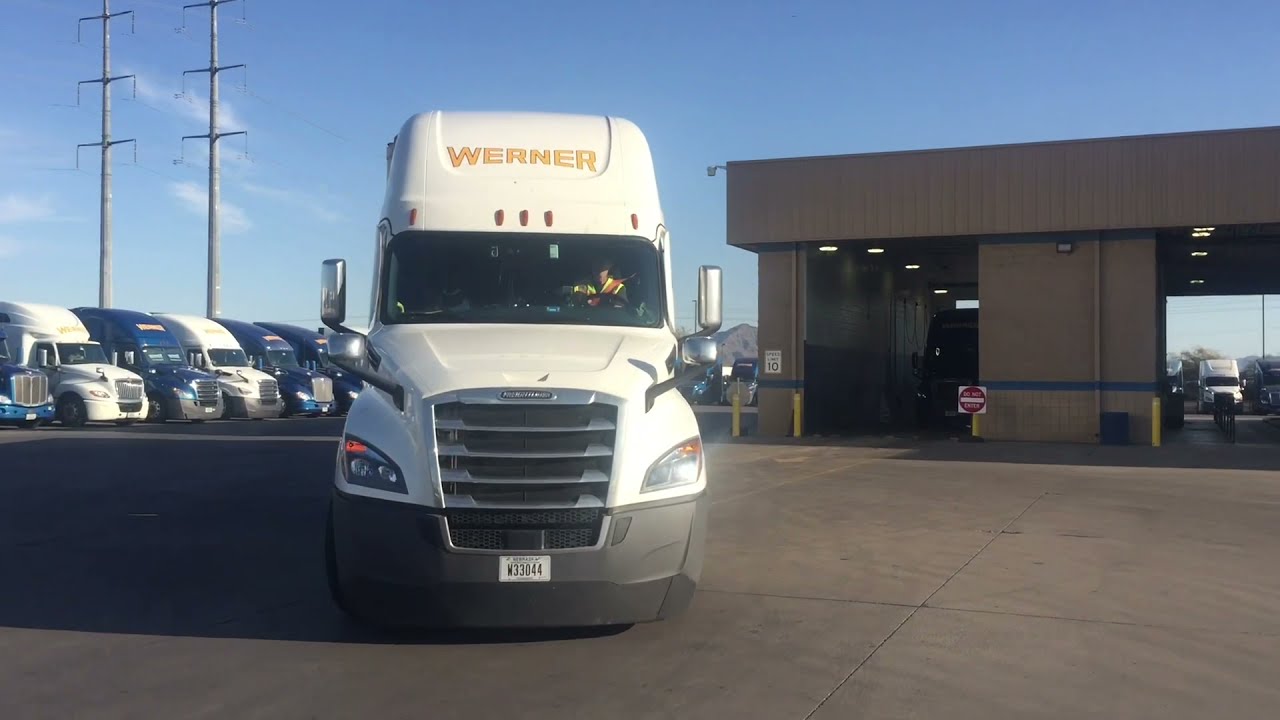 WERNER TRUCKING TRAINING On-the-Road | Day 10 | Interview with Kevin | New CDL Driver |OTR Training
