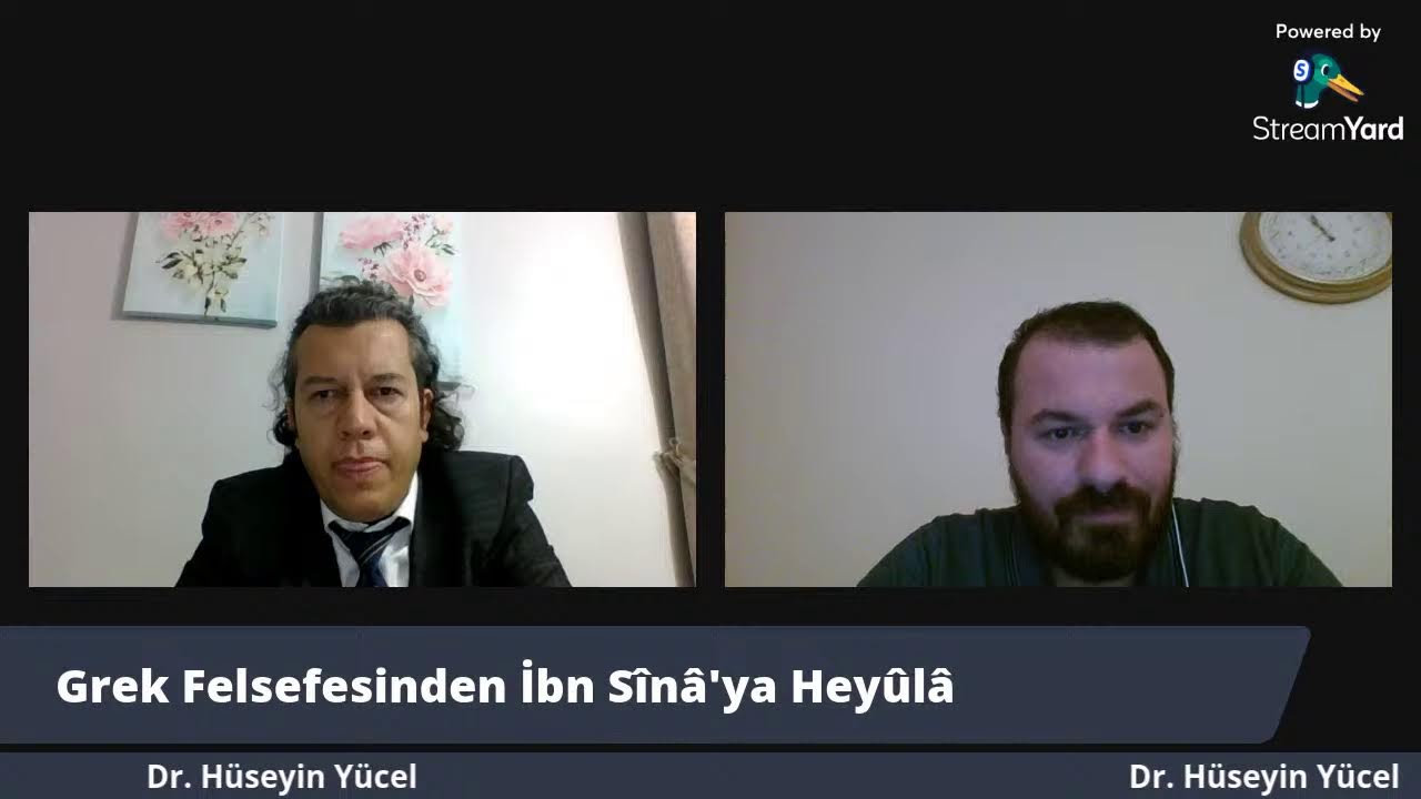 Dr. Hüseyin Yücel, Düşünce Tarihinde Heyula Kavramı