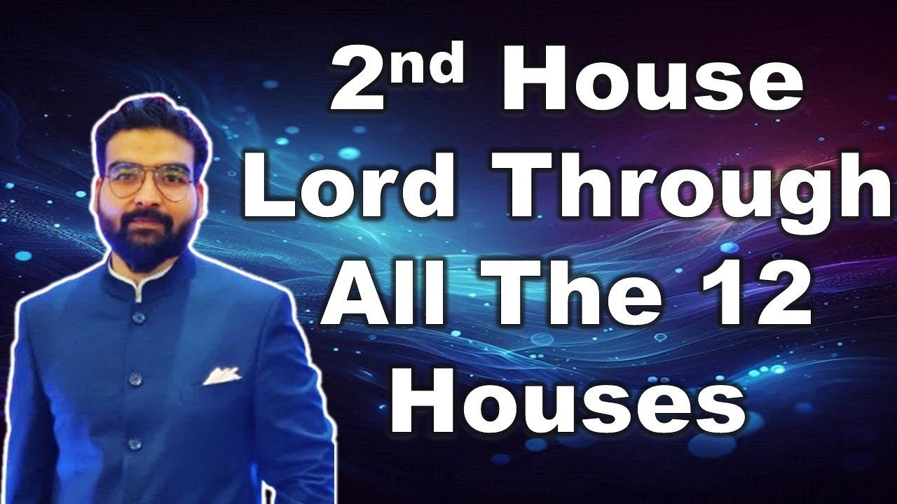 2nd House Lord Through All The 12 Houses in Horoscope |Astrology
