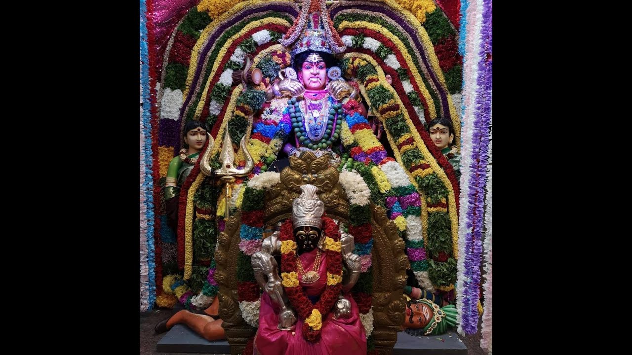 Sri Periyachi Amman Poojai - Sri Mariamman Karagam Procession at Sri Mariamman Temple