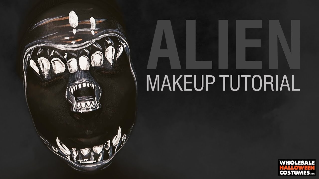 ALIEN MAKEUP TUTORIAL | #WHCdoesSFX ft Caitlyn Kreklewich