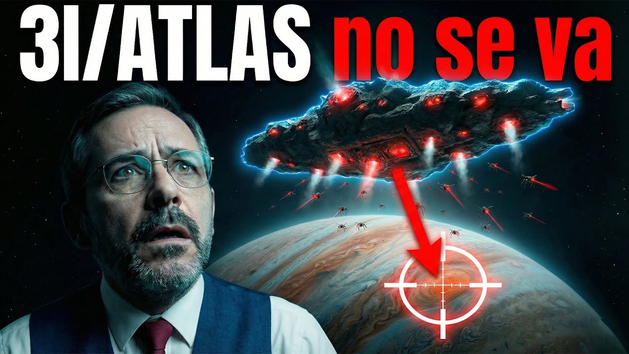¡3I/ATLAS NO SE VA! ASTRÓNOMOS ALERTAN: ¡VA SOBRE JÚPITER!