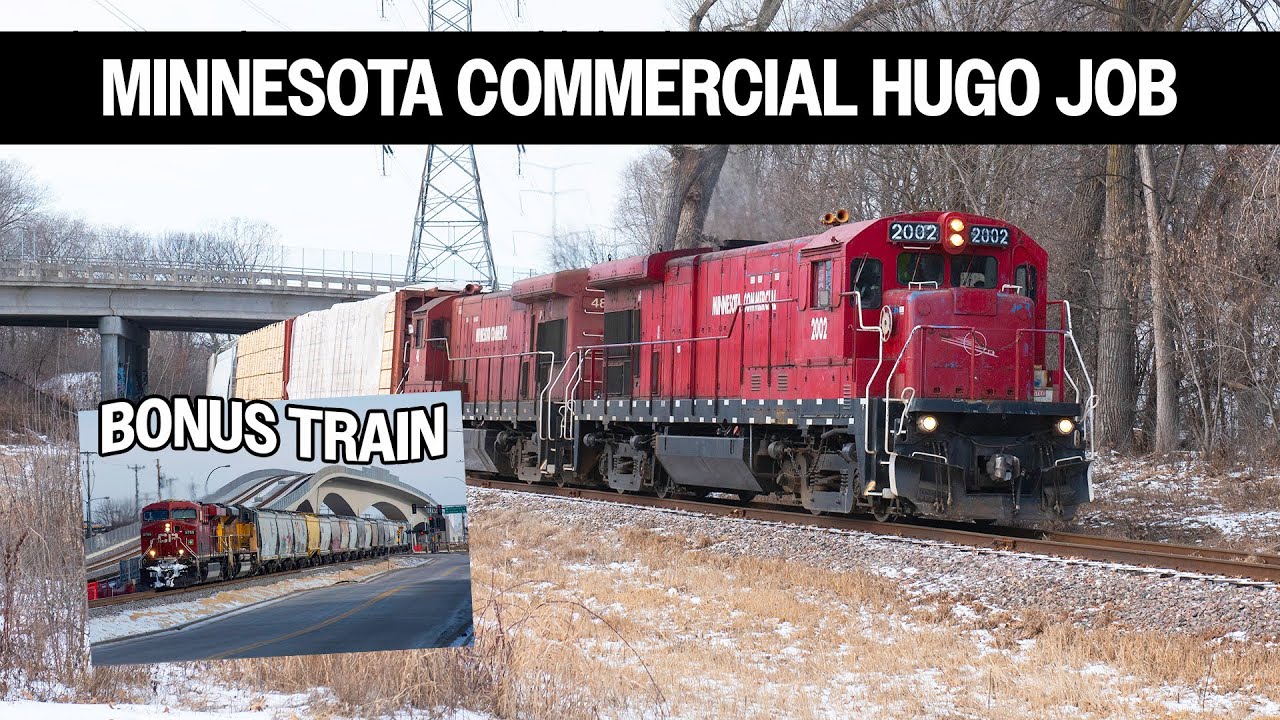 Minnesota Commercial Railway Hugo Job -  Veteran GE Locomotives