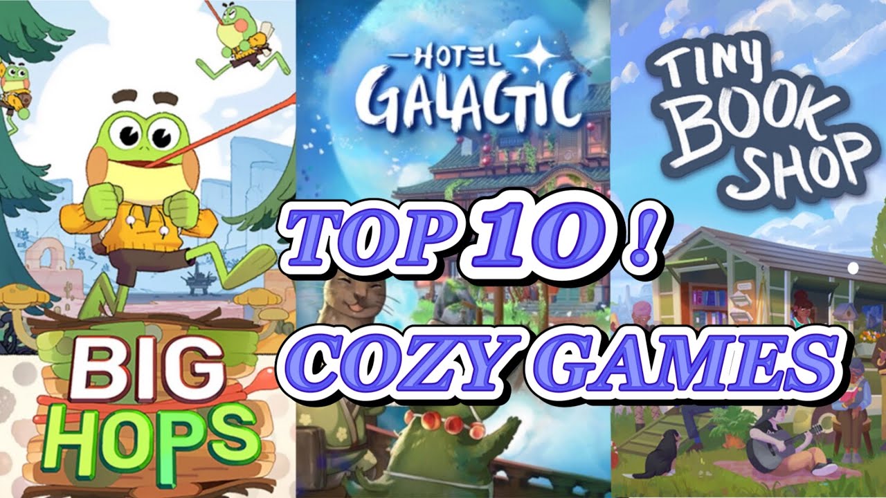 Top 10 ✨COZY✨Games To Play Right Now!🌷 