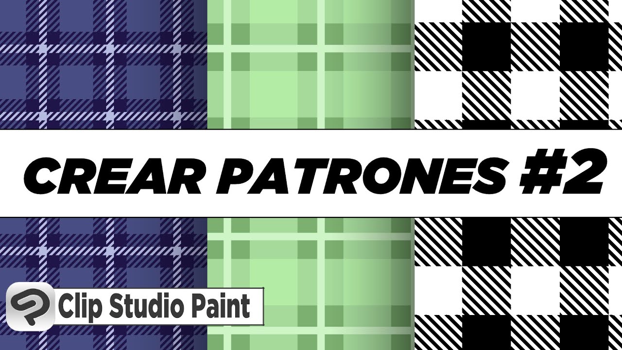 Como crear Patrones en Clip Studio Paint | Nivel Intermedio