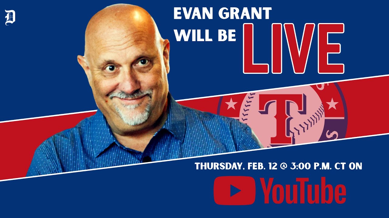 Texas Rangers Insider Evan Grant chats live from Spring Training - Feb 12