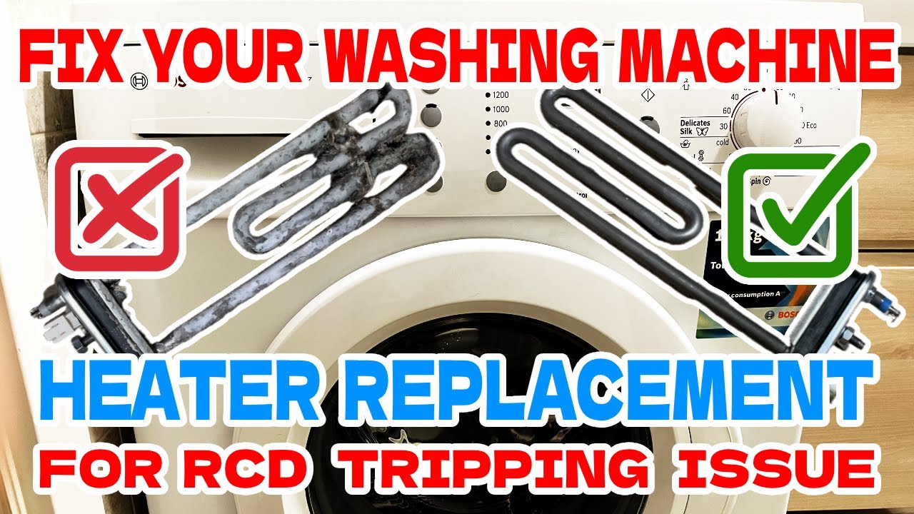 Стиральная машина Bosch Maxx 7 серии: замена нагревателя при срабатывании УЗО!