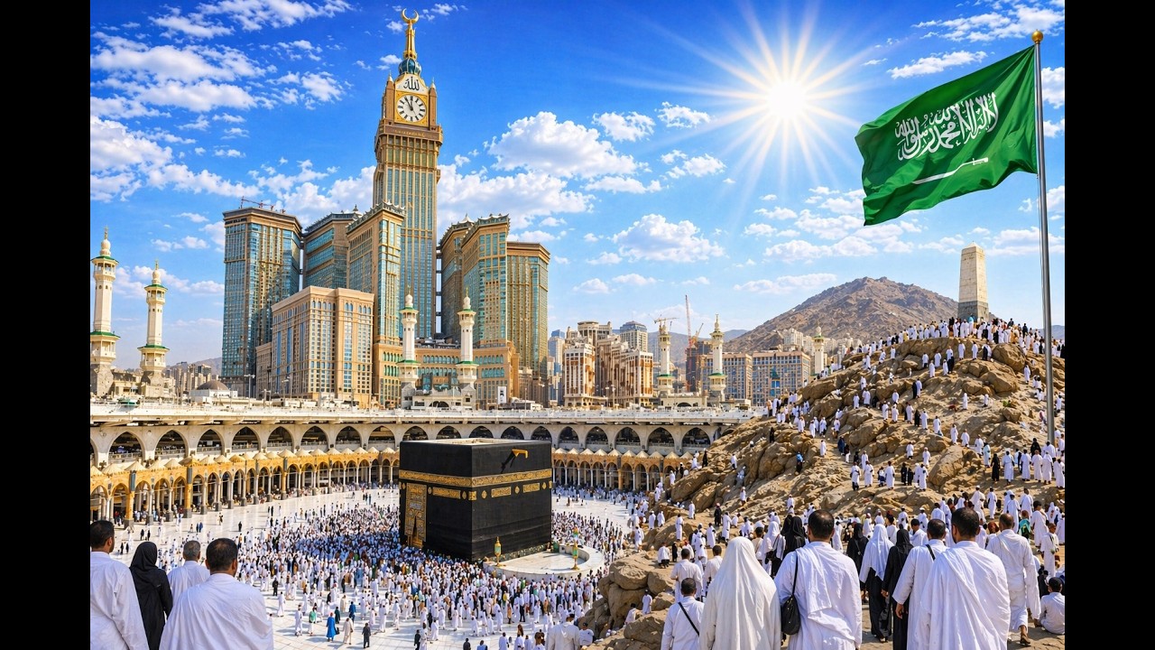 🇸🇦 Saudi Arabia📍 Makkah — Entrance through Umrah Gate, Masjid al-Haram