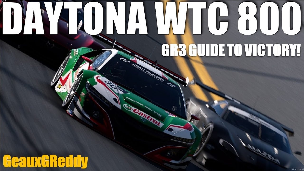 GT7 Как выиграть гонку Daytona WTC 800