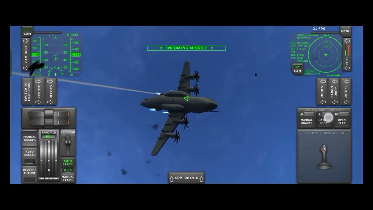 Missile dodging edit... 