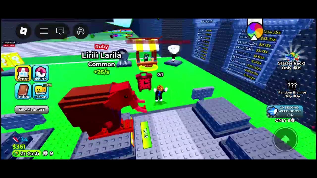 CORRIDA ATRÁS DO BRAINROOT