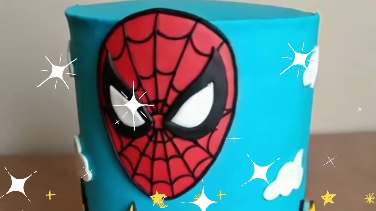 🕸Spiderman SpiderCakes 🕷🎂 Simple Easy Ideas For the best Happy Birthday El Hombre Araña #spiderman 