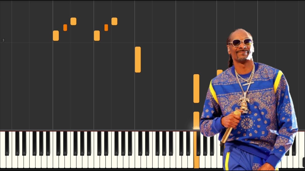 How to play: Snoop Dogg - Gz And Hustlas (Piano Tutorial)