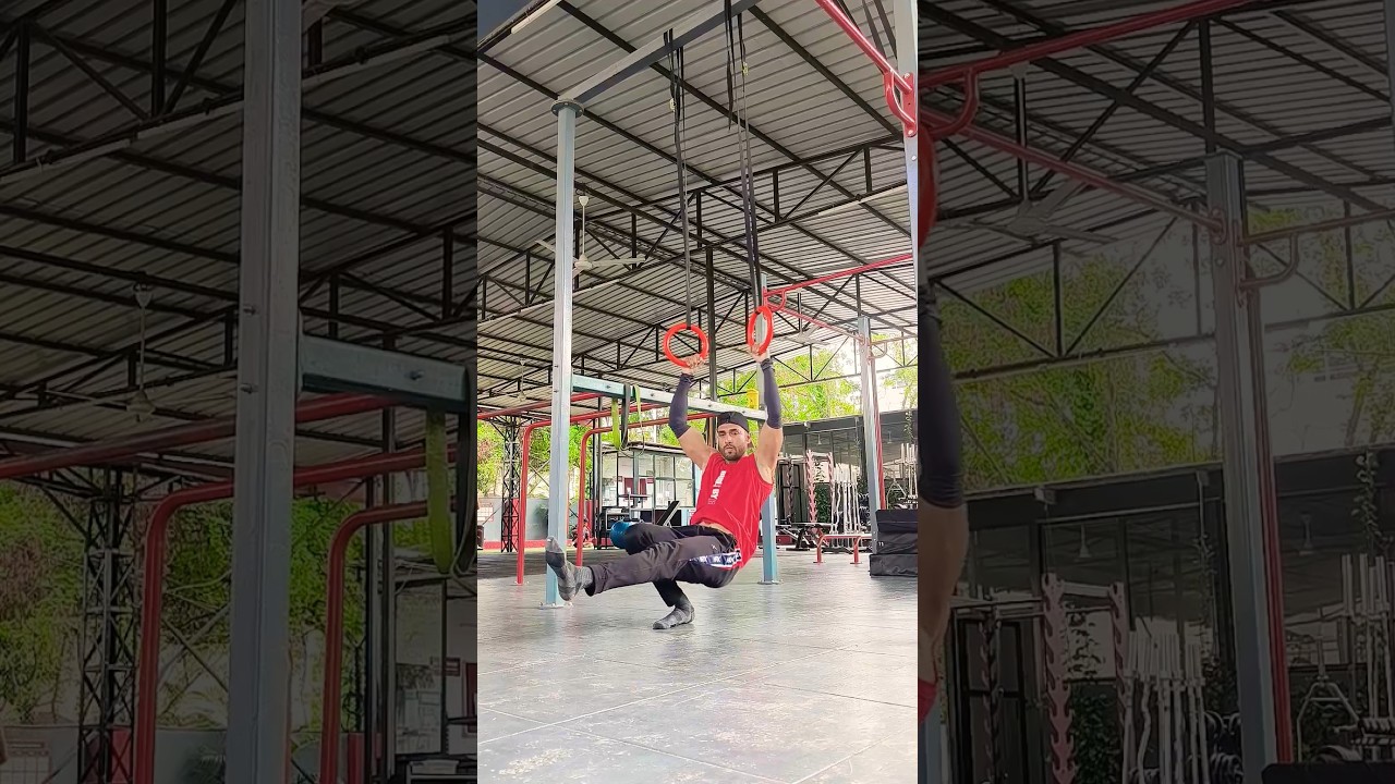 Rings 360 walk #calisthenics #calisthenicsmumbai #fitnessmotivation #calisthenicsstreetworkout