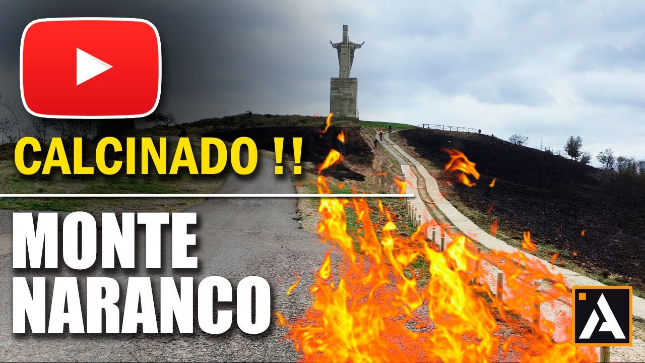 💥 INCENDIO monte NARANCO Oviedo, 24h. después