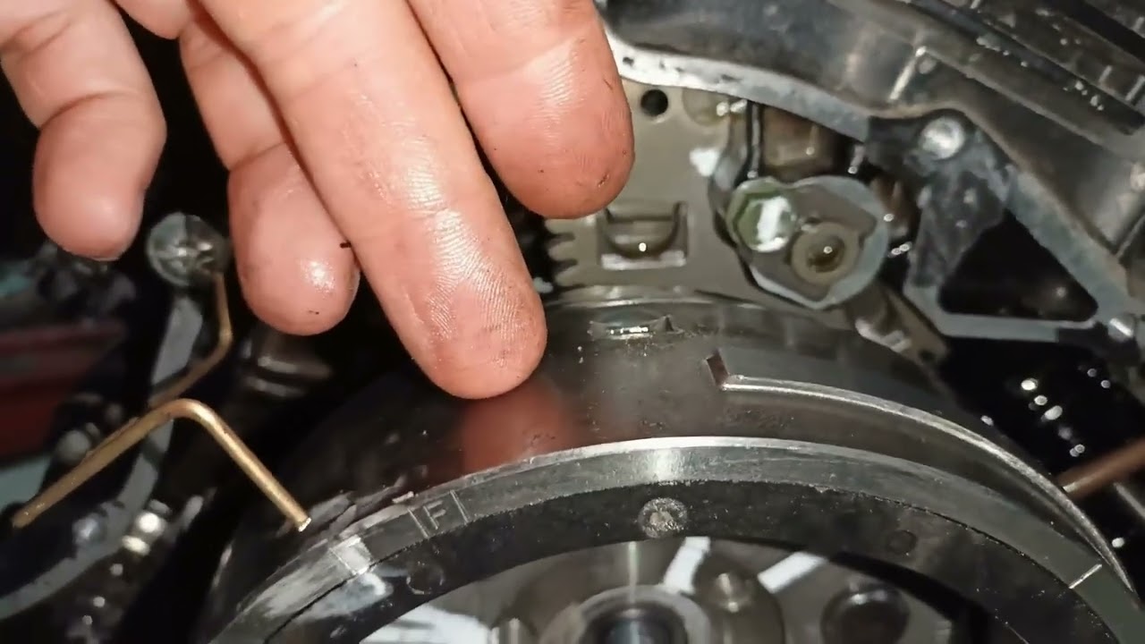 #yamaha BULLDOG#VIRAGO naprawa sprzęgła rozrusznika #bendix#
