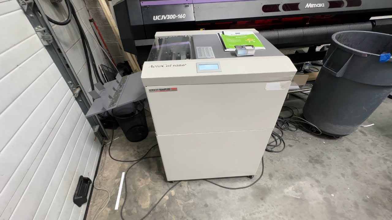 Lot #17: MBM AeroCut Nano PLUS Digital Cutter/Slitter