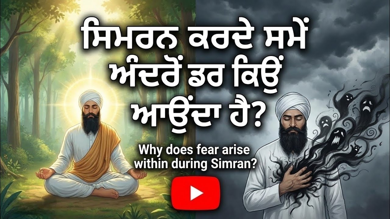 ਸਿਮਰਨ ਕਰਦੇ ਕਰਦੇ ਅੰਦਰੋਂ ਡਰ ਕਿਉਂ ਨਿਕਲਣ ਲੱਗ ਪੈਂਦਾ ਹੈ? | Why Fear Comes During Simran | Sant Gyaan Ji