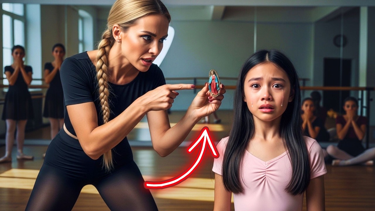 Profesora de Ballet Arranca Broche de la Virgen María a una Niña… ¡Días Después Ocurre un Milagro!