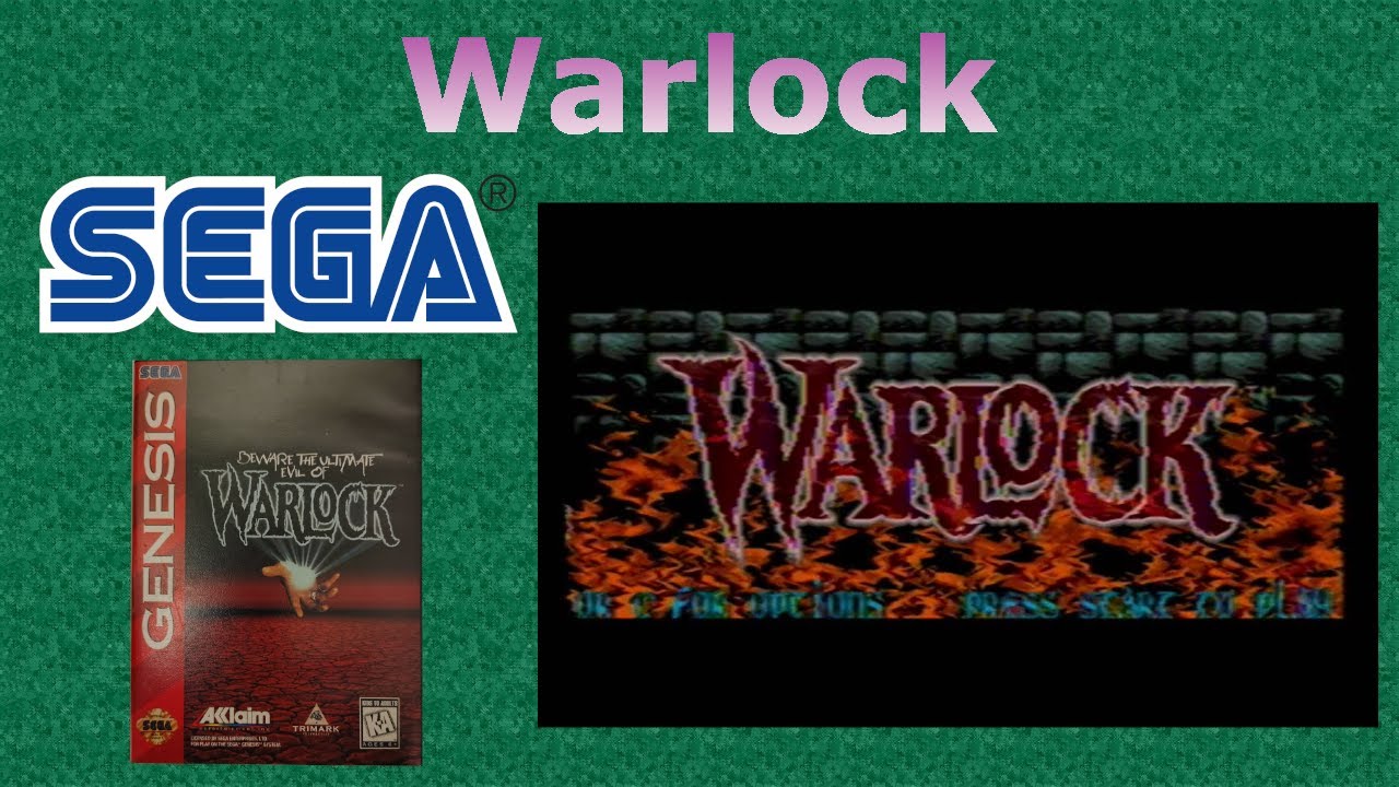 Проходження Warlock  (SEGA, NTSC-U) | Оригінальна Sega Genesis | Граю вперше | Частина 1