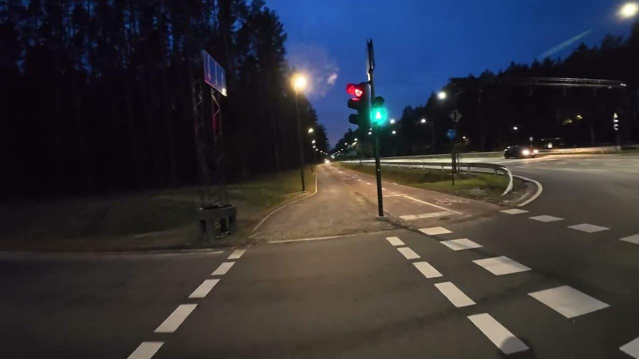 9 km Early Morning Walk & Run in Vilnius ❄️ | Nemenčinės Plentas at -4°C