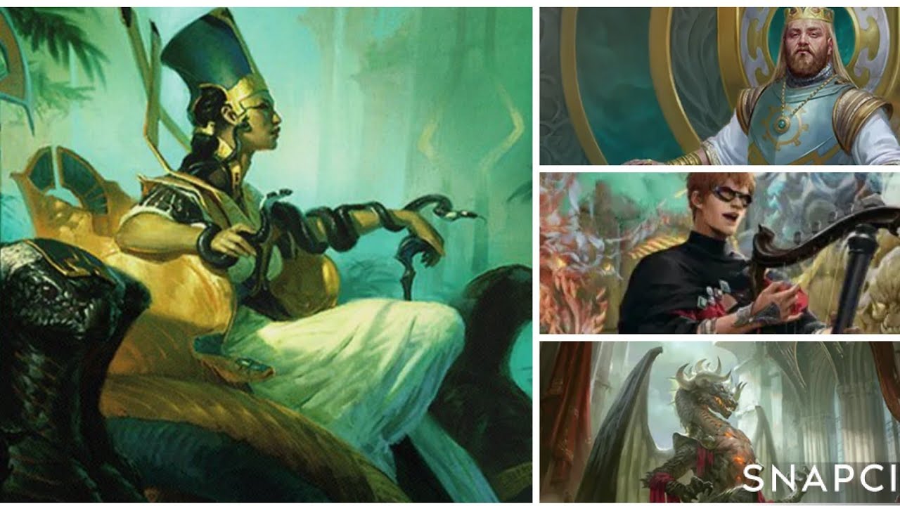 Kenrith, the Returned King/ Hapatra, Vizier of Poisons/ Korvold, Fae-Cursed King/ The Wandering Mins