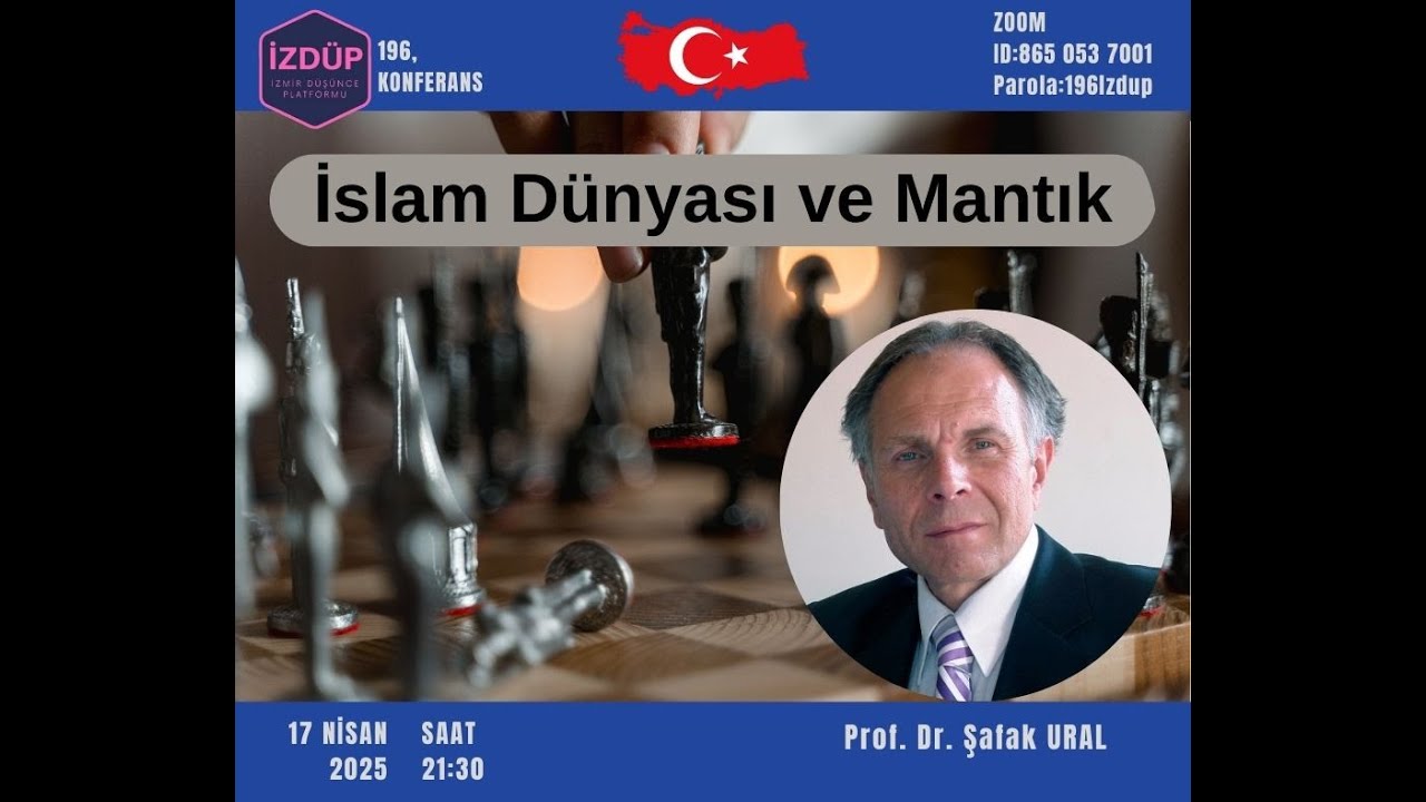 İZMİR DÜŞÜNCE PLATFORMU 196. KONFERANS - Prof.  Dr.  Şafak URAL