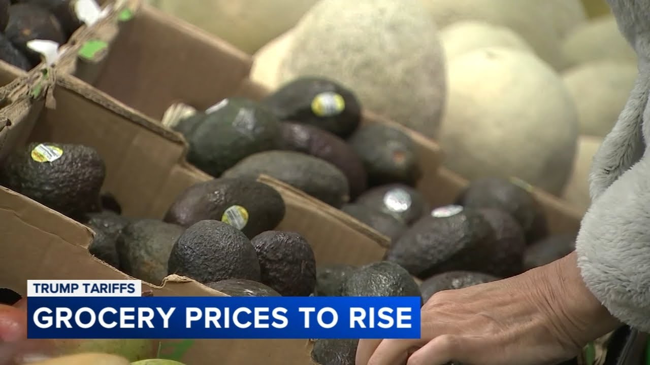 Shoppers bracing for impact of tariffs on food prices