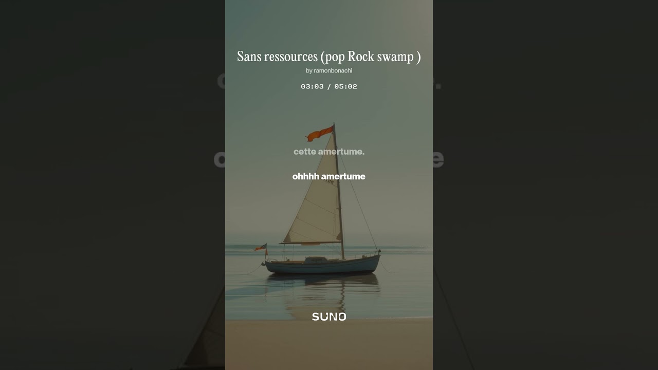 Sans ressources ( pop Rock swamp )