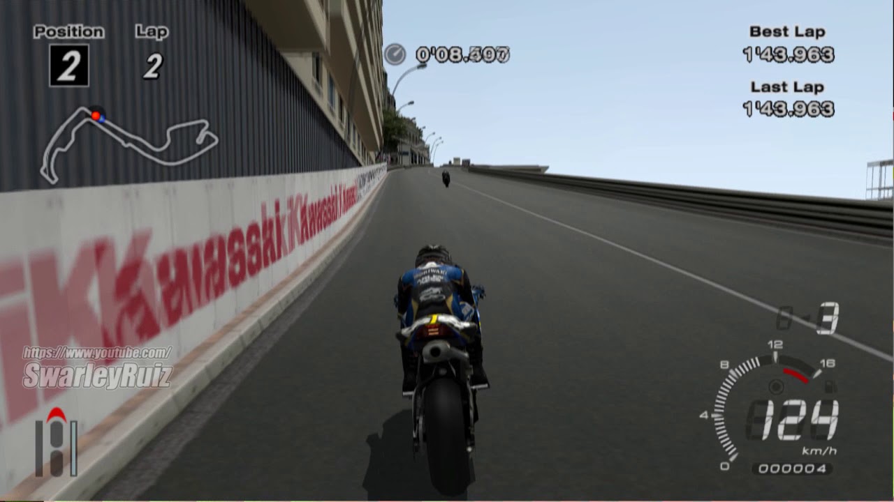 Tourist Trophy PS2 | Côte d'Azur | Honda Moriwaki MOTUL TIGER RACING CBR1000RR Suzuka8H '05