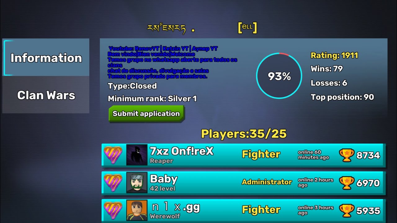 Hell Clan Top 90 Kuboom!🔥❤️