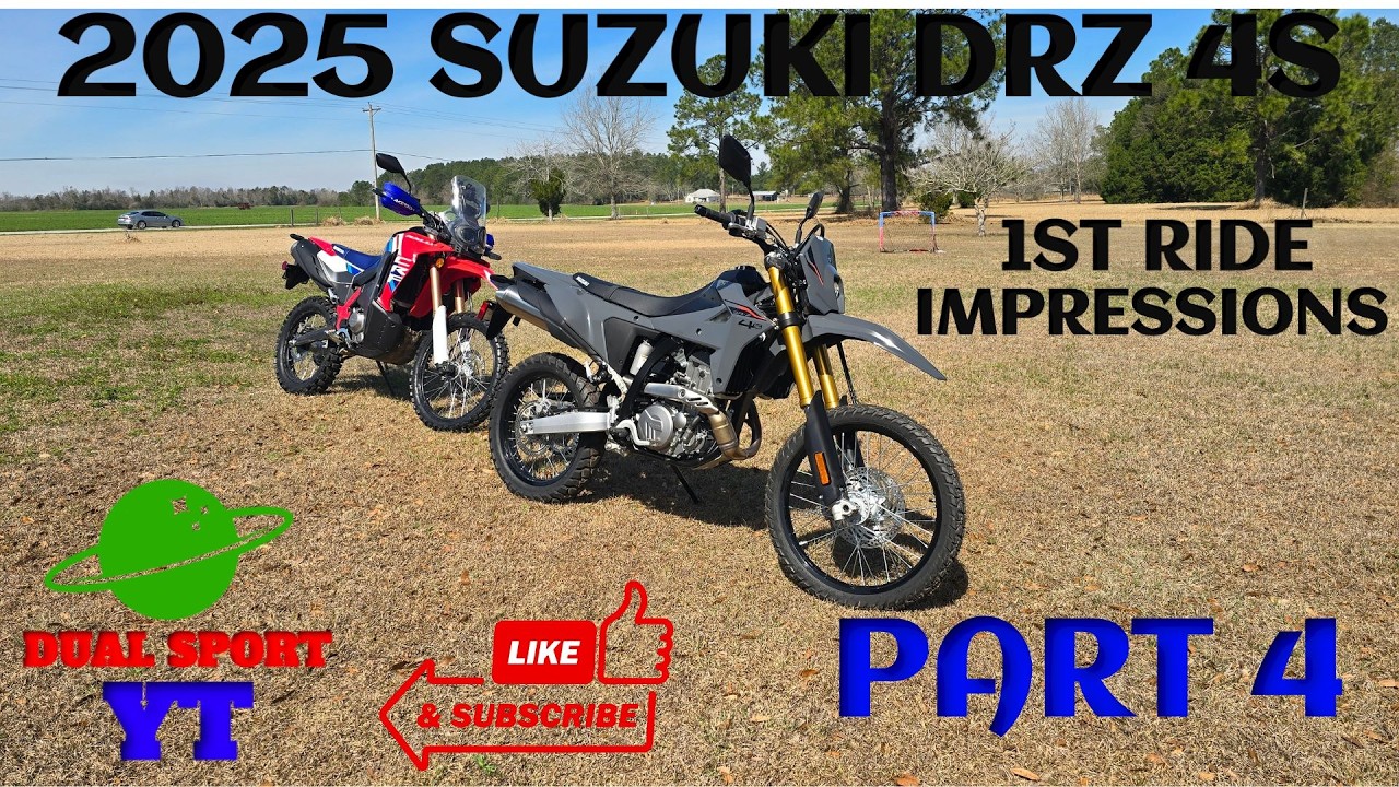 Suzuki DRZ 4S vs Honda CRF Rally: Overview!