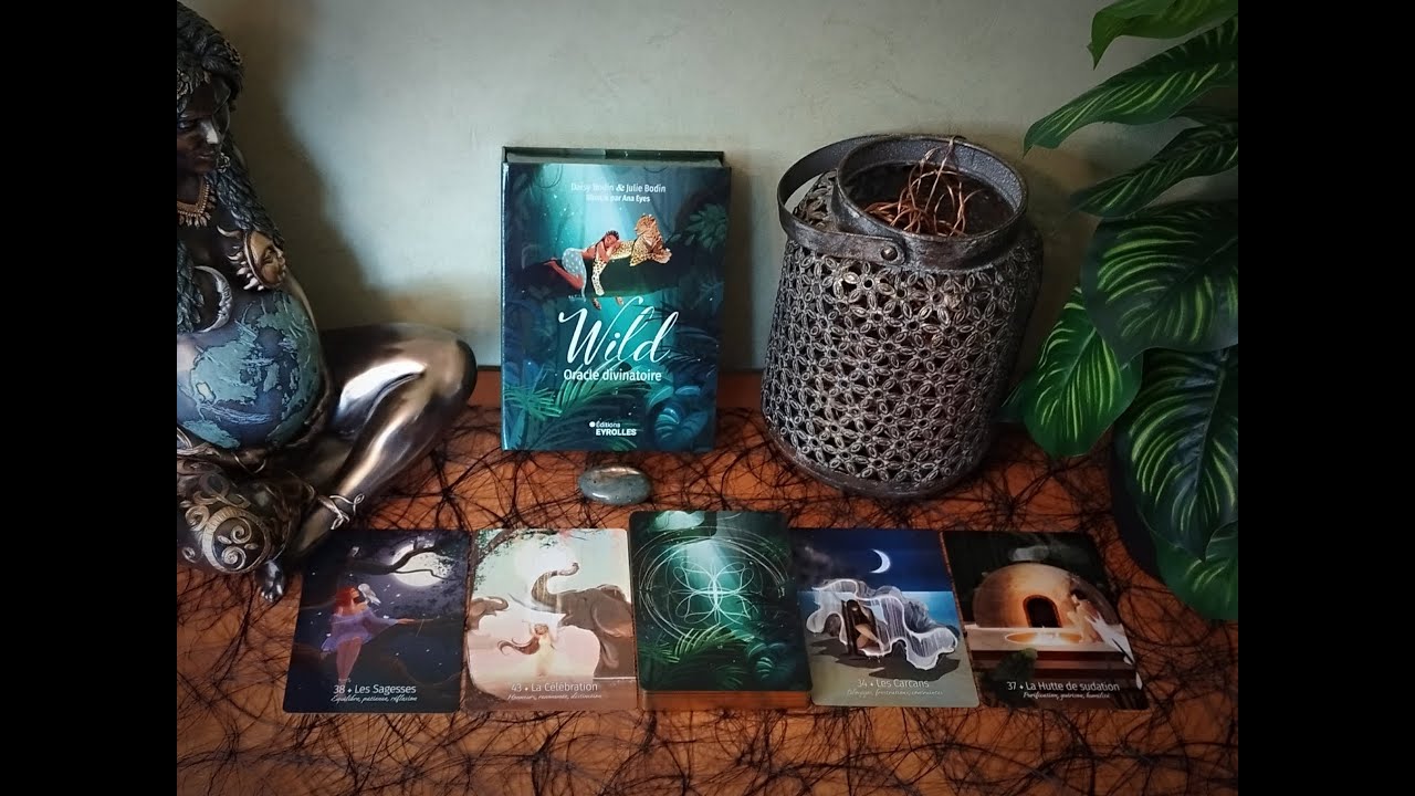 🌿🔮🦋🪷 WILD Oracle divinatoire de Daisy & Julie Bodin 