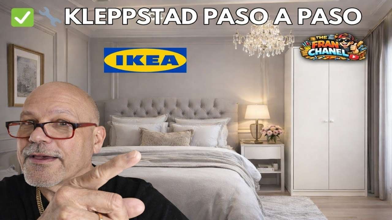 MONTAJE ARMARIO KLEPPSTAD IKEA 2 PUERTAS