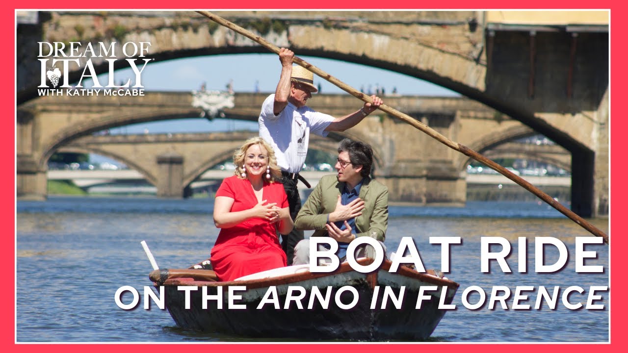 ⚓️ Boat Ride on The Arno | 🇮🇹 𝘿𝙧𝙚𝙖𝙢 𝙤𝙛 𝙄𝙩𝙖𝙡𝙮® Season 2: Florence Episode