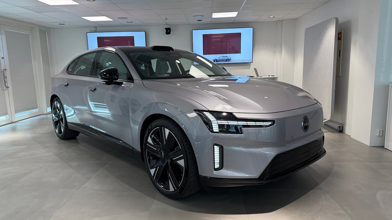 Volvo ES90 - Luksus, god rekkevidde og lynrask lading - Rask gjennomgang