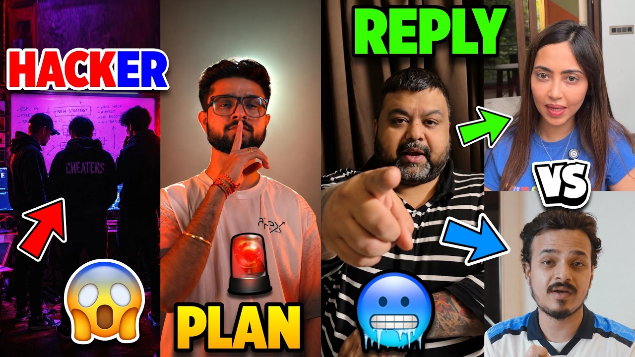 H@CKERS Back in BGMI..😳 Secret STORY Exposed🥵 Team APEX GAMING🖤, S8UL Goldy on kaashvi vs 8Bit Thug