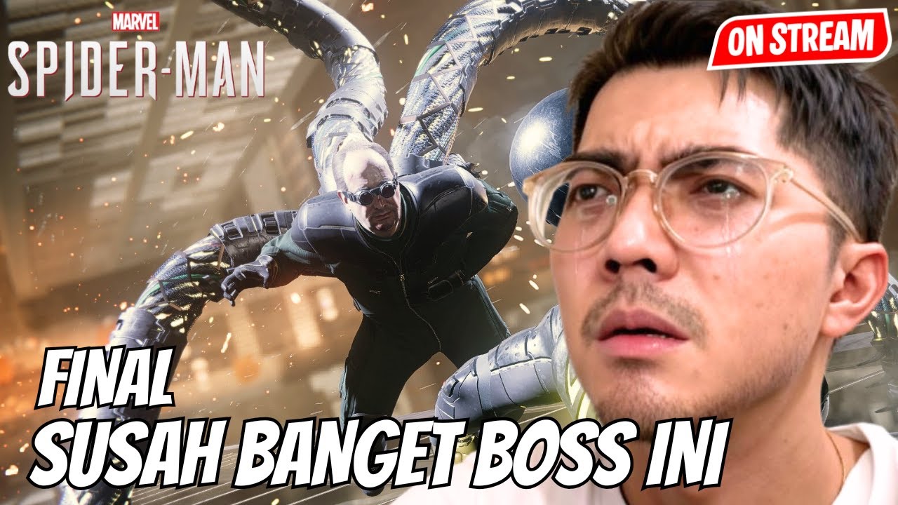 SUSAH BANGET LAWAN BOSS INI!! - SPIDERMAN REMASTERED INDONESIA #6