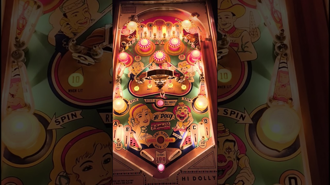 Pinball Gottlieb - Hi Dolly 1965