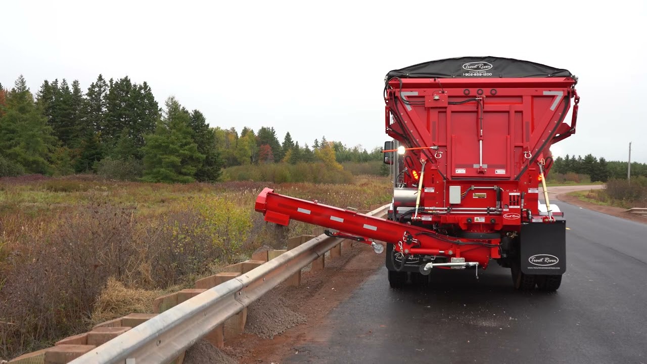 Truck Mounted Live Bottom with Auger attachment