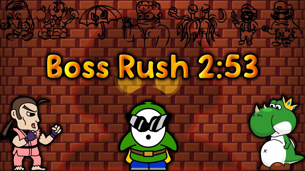 A Koopa's Revenge 2 Boss Rush Speedrun 2:53 (Former WR)