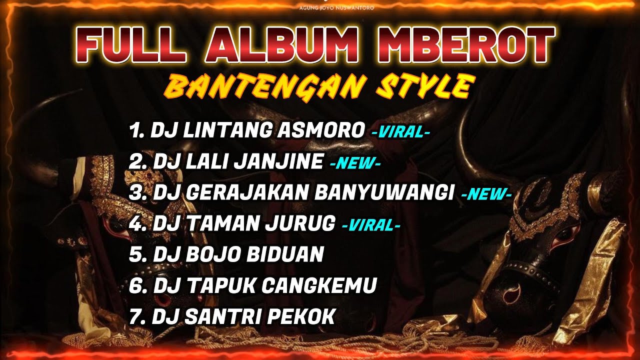 DJ JAWA FULL ALBUM BANTENGAN TERBARU | DJ LINTANG ASMORO, DJ LALI JANJINE | FULL MBEROT