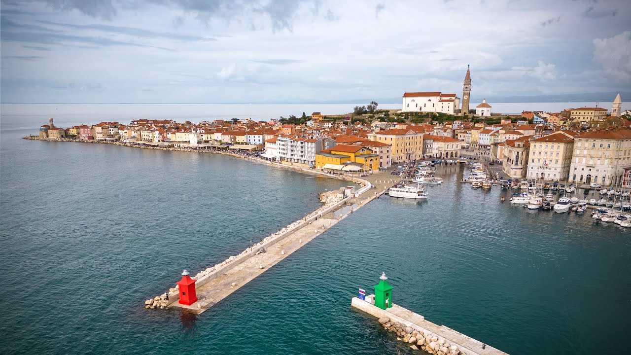 Piran / Slovenia from above
