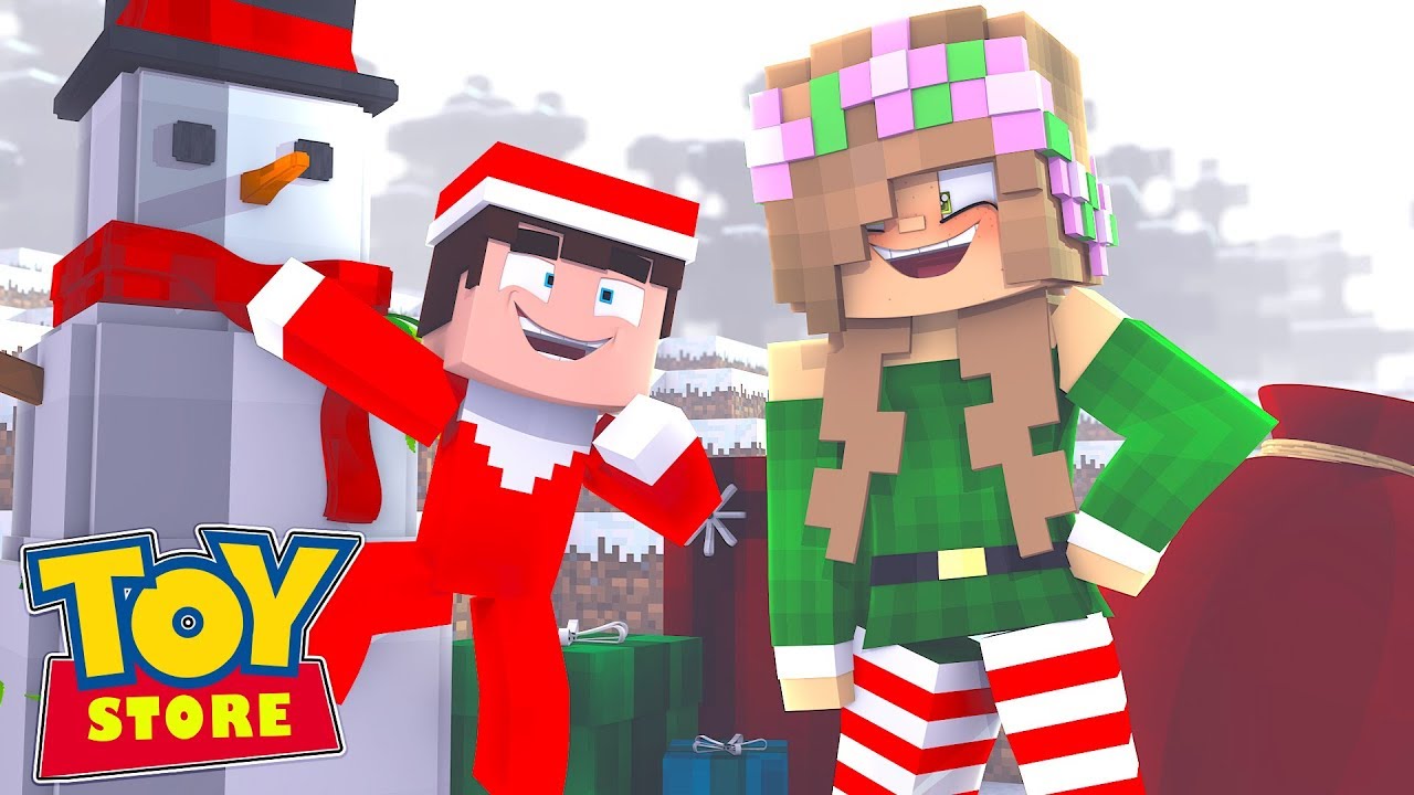 FINDING THE ELF ON A SHELF | Minecraft Toystore |Little Kelly