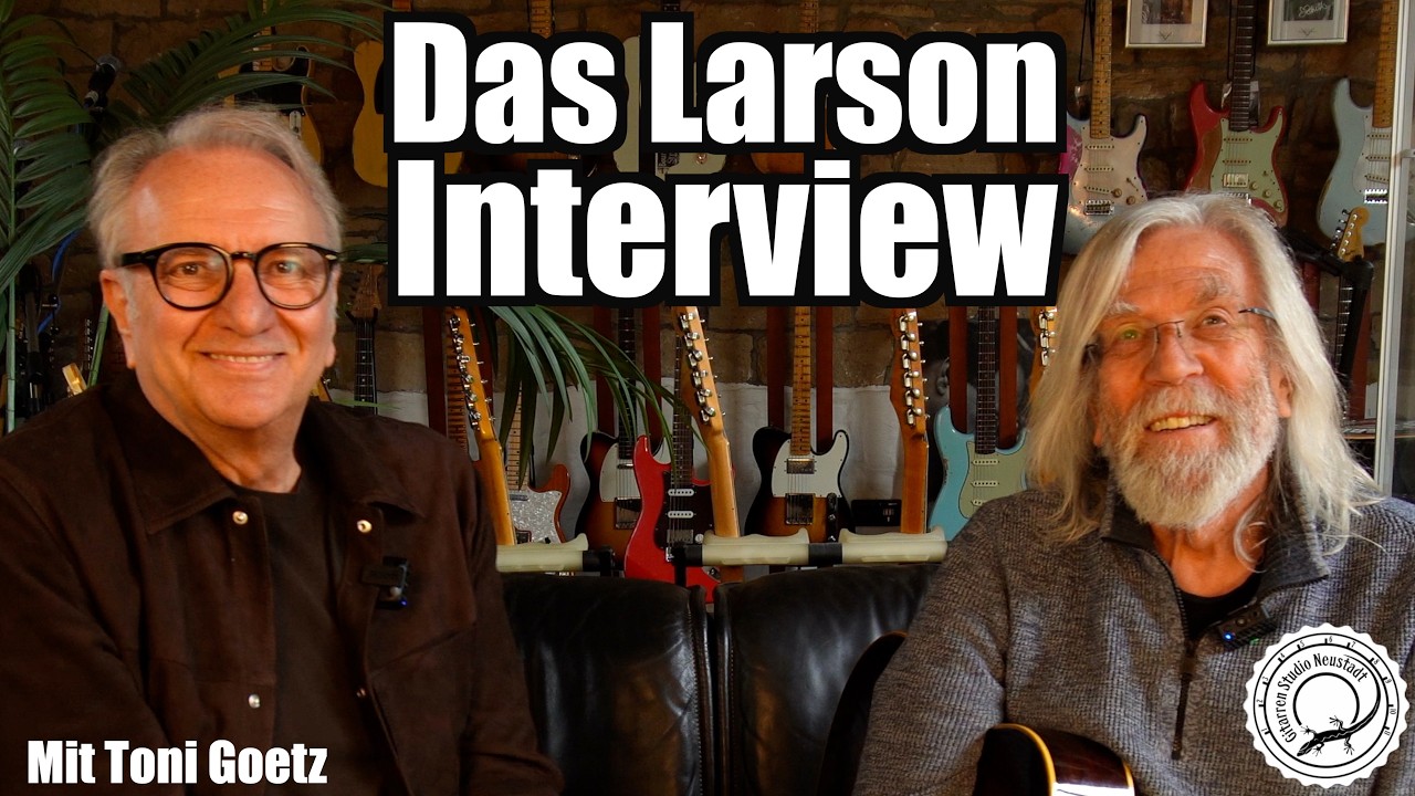 Larson Brothers History - INTERVIEW - mit Toni G&ouml;tz (Maybach Guitars) im Gitarrenstudio Neustadt