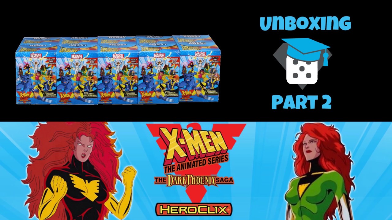 Heroclix Unboxing: Marvel X-Men TAS Dark Phoenix Saga part 2
